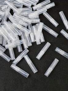 Mini Refillable Spray Bottle, Transparent Refillable Travel Perfume Atomizer, Unscented, Fine Mist Sprayer, Black Cap, Suitable For Perfume And Cosmetics, Leak-Proof Portable Design, Small Cosmetic Sample Container - Multicolor - View 1