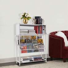 eusmeyusnt Bookcases - 白色#85x28x120cm - 查看 6