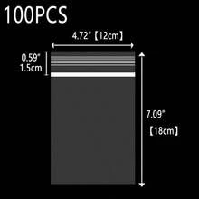 100 túi nhựa khóa kéo nhiều kích cỡ và kiểu dáng từ 2,5cm đến 30cm, dày 0.04mm, hai lớp, chống thấm nước và bụi, có thể tái sử dụng, thích hợp để đóng gói quà tặng, trang sức, phụ kiện, sử dụng trong siêu thị, mùa tựu trường, Ngày lễ tình nhân, Ngày của Mẹ, lễ tốt nghiệp, tự làm đồ thủ công, tiệc tùng, họp mặt gia đình. - trong suốt - Xem 14