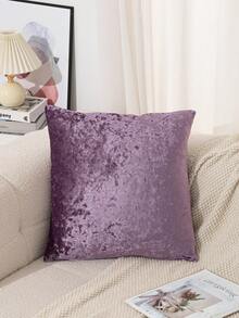 1 件 18x18 英寸北欧风格纯色金色天鹅绒枕套，色调明亮，柔软舒适，弹性好，不起皱，现代家居装饰，多种颜色可选，拉链开合，涤纶面料，适用于客厅、卧室、沙发、汽车、办公室、庭院装饰枕套房间装饰枕套靠垫套靠垫套 - 彩色 - 查看 13