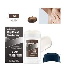 lakerain Lakerain Men's Deodorant Anti-Perspirant, Long-Lasting 72 Hours, Woodsy Musk Scent