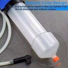 Vacuum Brake Bleeder Car Vehicle Tank Fluid Oil Change Pump Equipment Tool Kit, For Car Motorcycle, Capacity 300ML+73 '' Hose - trắng - Xem 4