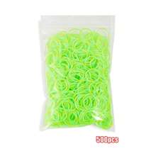 1000pcs/7500pcs Mixed Color Rubber Bands Kits, Suitable For DIY Crafting, Weaving, Jewelry Making, Necklaces, Bracelets, Holiday Activities, Jewelry Decoration Accessories