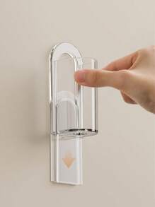Self-Adhesive Electric Toothbrush Holder, Wall Mount Bathroom Storage Rack, No Power Required, Convenient Installation, Suitable For Christmas/Halloween Gifts & Decoration Home Bathroom Decor Fall Decor.Electric Toothbrush Holders For Bathroom, Wall Mounted Clear Electric Toothbrush Organizer, Self Adhesive Bathrooms Toothbrush Storage For Shower, Saving Space And Keep Drying. Back To School