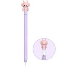 Cute Bear Case Compatible With Apple Pencil Pro And 2nd Generation And Apple Pencil (USB-C) , Silicone Protective Cover Sleeve With Apple Pencil 1st Generation
