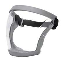 Masque de protection intégral unisexe transparent, masque de moto/vélo coupe-vent, anti-poussière, protection du visage pour le soudage