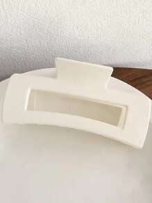 4 Pezzi Fermagli per Capelli da Donna - Fermagli Quadrati Grandi, Presa Antiscivolo per Capelli Spessi/Sottili, 4 Colori Solidi, Accessori per Capelli Estivi Semplici e Versatili Fermagli per Capelli, Pinze per Capelli, Fermagli per Capelli, molletta per Capelli, molletta a Cravatta per Capelli, Adatti per Vacanze e Outfit Invernali da Donna