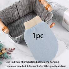 1-2 pièces Gants de gommage corporel, gants de douche exfoliants à double face pour éliminer la peau morte, gants de bain nettoyants en profondeur pour hommes et femmes