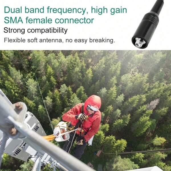 Dual Band High Gain SMA Buchse Antenne für BAOFENG UV5R UV5RA Zweiwegradios