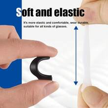 20 Pairs Eye Glasses Ear Grippers Anti-Slip Holder, Eyeglass Ear Grips -Silicone Ear Hook, Glasses Ear Grip Sleeve Retainer For Sports Glasses, Sunglasses Reading Glasses - Us-s-22a-4c - View 3