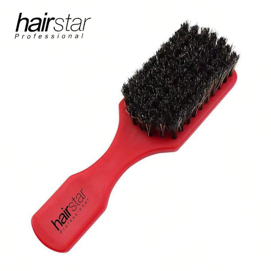 Professional Wooden Barber Brush - Red - View 1
