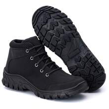 Salazari Adventure Boot With Rubber Sole - 黑色 - 查看 1