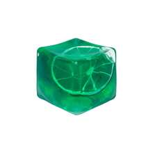 1/4 piezas Cubos antiestrés - Bolas antiestrés de masa esponjosa de crecimiento lento, juguetes sensorial blandos para aliviar la ansiedad, se pueden estirar y comprimir, bolas antiestrés con forma de cubo de hielo para ADD/ADHD