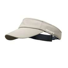 1 pieza Sombrero de sol unisex para deportes al aire libre, talla ajustable, tela transpirable, gorra ligera y de moda con parte superior abierta