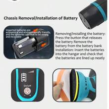 LYUWO Outil électrique LYUWO 12V Interface USB, Machine de polissage numérique de 125 mm de diamètre, machine à cirer sur batterie lithium, régulation de vitesse 8 vitesses, réparation de rayures, cirage, usage domestique petit et léger, machine de polissage de voiture sans fil, outil électrique de beauté pour voiture, roue d'éponge pour voiture, disque de polissage, divers accessoires inclus