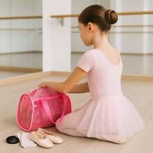 Suitcase Bag Transparent Crystal Swimming/Beach/Ballet - 淺粉色 - 查看 3