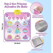Tapete de Baile para Niños, Alfombrillas Musicales 5 Modos Desafío con Luz Indicadora LED, Manta Juego de Baile Infantil Iluminada Bluetooth, Regalo Juguete para Niño y Niña 4-14 Años - 1 - Ver 4