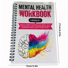 Cuaderno de trabajo de salud mental: 6 libros en 1: La teoría del apego, ansiedad por abandono, depresión en las relaciones, adicción, TEPT complejo, trauma, terapia de TCC, EMDR y psicoterapia somática