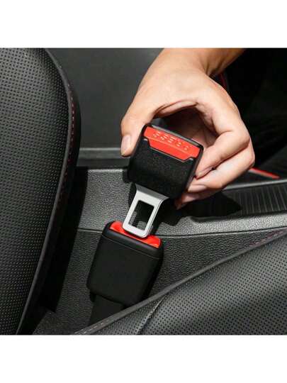 2pcs Car Belt Lock Buckle Clip Insert, Universal Vehicle Interior Accessories, Car Belt Insert Clasp, Belt Extender Clip