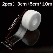 1 包硅胶厨房防水防霉胶带，透明防水条，厨房接缝密封条 - 自粘，防霉，防污，透明亚克力纳米，适用于水槽接缝，厨房防霉胶 - 彩色 - 查看 11