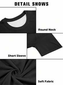 Camiseta para Hombre de Amantes de la Pizza Divertida Pizza es Siempre la Respuesta - Negro - Ver 7
