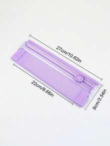 1 件 A3/A4 切纸机便携式照片切割机切纸机迷你圆角切纸器剪贴簿工具,返校,学校用品 - 彩色 - 查看 15