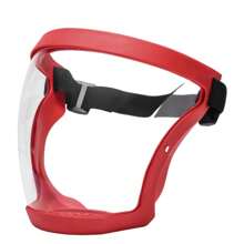 Masque de protection intégral unisexe transparent, masque de moto/vélo coupe-vent, anti-poussière, protection du visage pour le soudage