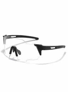 1pc Women's Integrated Ski Goggles, Colorful Coated Sports Windproof Driving Cycling Glasses Easy Comfort Casual Outfits Outdoor Cycling Glasses For Summer Beach Vacation,Outdoor,Travel Autumn Accessories Goggles