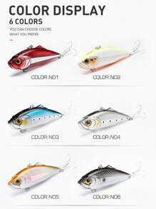 KINGDOM Kingdom VIB 60mm 75mm Fishing Lures Sinking Artificial Bait Good Action Wobblers Lure Fishing Swim Hard Baits For Ice Fishing