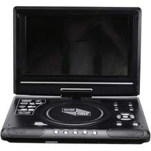 Portable DVD Player, 9.8 Inch Digital HD Swivel Screen, Smart TV, EVD DVD Player, USB FM Radio Support, Built-In Rechargeable Battery - màu đen - Xem 2
