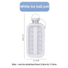 1 Stück/1 Packung Outdoor Eiswürfelbereiter, Sommer Eiswürfelbereiter, Eiswürfelform Wasserflasche, Tragbare Outdoor Wasserflasche, Weiß/Rosa/Grau Eiswürfelbereiter, Wasserflasche, Multifunktional, Geeignet für Eisherstellung, Outdoor, Grillfeste, Partys, Kurztrips, Picknicks