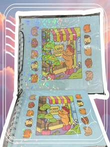 Coloring Book Drawing With 50 100 Or 170 Sheets - Kit 2 Pecs Aleatorias Bobbie Goods Aleatoria 50 Folhas Capa Mole - View 9
