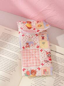 1pc Cute Glasses Bag, Glasses Storage Box For Girls, Sunglasses Accessories, With Cute Style, Cartoon Design And Girly Pattern, Perfect To Protect Sunglasses, A Great Gift. , Gender Reveal Party, Perfect Choice For Birthdays, Weddings, Parties, Perfect Gift For Colleagues, Friends And Family, Back To School Gift, Great Gift For Summer Vacation, Travel