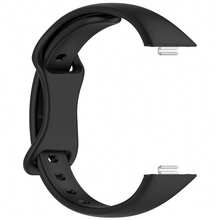 1 件修身 8 字形扣硅胶表带适用于华为手表 Fit4/Fit 4Pro/Fit 3 休闲时尚柔软舒适表带智能手表带适合男女佩戴