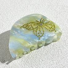 1 Stück Schmetterling Strass Haarspange aus Azetat für Frauen, kleine süße Haarklammern für den täglichen Gebrauch, Party Haaraccessoires, Weihnachtsgeschenke, am Strand