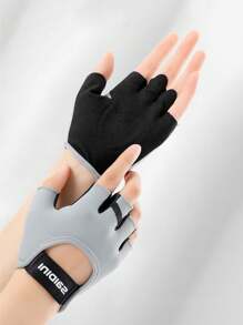Guanti da fitness per uomini e donne, a mezza dita, abbigliamento sportivo da esterno, resistenti all'usura, anti-callo, ciclismo, sottili, traspiranti e antiscivolo