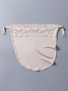 Lace Trim Breathable Invisible Seamless Modal Women's Camisole, Anti-Slip, Suitable For Party, Travel, Performance Outfit, Portable Accessory