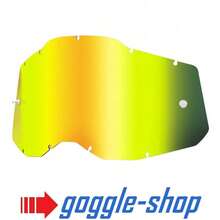 MIRROR LENS 100% GEN 2 RACECRAFT ACCURI STRATA MX MOTOCROSS GOGGLES - ĐỊA NGỤC ĐỎ - Xem 4
