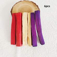 3 Stück/6 Stück je 4 Zoll Palo Santo Räucherstäbe aus Peru - Natürlicher Palo Santo, Lila Palo Santo, Drachenblutt Palo Santo, geeignet für kraftvolle Reinigung, Meditation, Erfrischung, Talisman, Wohndekoration für Feiertage und spirituelle Praktiken