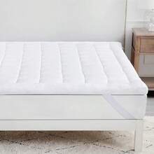 4" Inch Deep Mattress Topper Luxury Soft Hotel Quality Microfiber All Size 10cm - Single - View 3