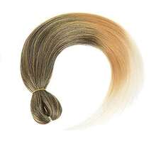 Ombre Pre Stretched Braiding Hair 30 Inch 8 Packs Synthetic Crochet Braids Hot Water Setting Professional Soft Texture Synthetic Hair Extensions 30 Inch 1B 27 - 1B/27/613(暗金色至白金) - 查看 5
