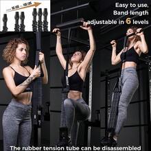 INNSTAR Pull Up Assist Band System Adjustable Anti Snap Chin Up Assistance Elastic Resistance Band "Patent Pending" - Black 165lbs adjustable resistance - 查看 7