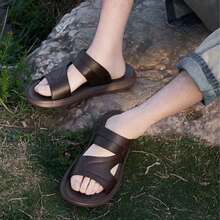 Men Sandals - Brown - View 4