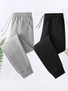 Herren Einfarbige Sporthosen, Locker Amerikanische Lässig Hose