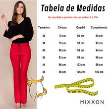 Mixxon Women's Dress Pants Code 37258 – Tailored With Elastane, Elegance And Comfort - Casual Or For Uniform Haute Couture Simple Elegant Casual Button Pocket Zipper - Màu xanh hải quân - Xem 3