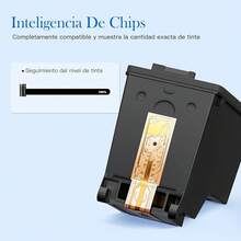 Cartucho de Tinta de Mayor Capacidad Compatible para HP 667 667 XL Compatible con HP DeskJet Ink Advantage 1275 2374 2375 2376 2775 DeskJet Plus 6475 6476 6075 (1 Negro 1 Color) - Paquete combinado 664XL 2 negros - Ver 2