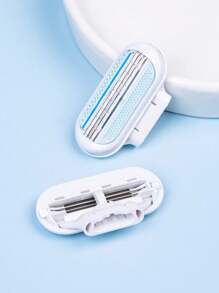 8er-Pack Ersatzklingen kompatibel mit Venus Damenrasierern, 3-Klingen-Köpfe und Gleitstreifen, schützt Ihre Haut, schnelles und einfaches Rasieren, Klinge alle 30 Tage ersetzen