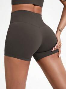 2 Stücke Sport Yoga Shorts Lauf- und Fahrrad Shorts Pilates Fitness Übungsshorts feuchtigkeitsabsorbierend Outdoor Yoga Dreiviertel Hosen