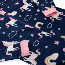 Harry Bear Unicorn  | Unicorn  With 3D Ears | Unicorn  For Girls | Official Merchandise | Fast UK Delivery Shipping | Trusted UK Seller | Great Gift For Kids | Perfect For Sleepovers, Birthdays And Christmas - Navy Blue - View 4