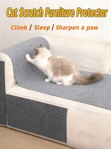 Cat Scratch Couch Furniture Protector, Cat Scratching Mat, Cat Scratch Pad, Cat Scratching Post, Cuttable Cat Scratcher, Adhesive Cat Scratch Pad Deterrent For Furniture, DIY Climbing Cat Scratcher Couch Protector From Cat Claws Scratching For Indoor, Cat Wall Scratcher